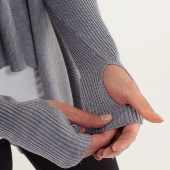 LULULEMON Enlightened Pullover Sweater in Heathered Fossil Sz S - Picture 8 of 10